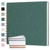 Bestseller Transfronteiriço 8/10/ 12 polegadas DIY Artesanal Caderno Espiral de Folhas Soltas Scrapbook de Papel Kraft Vintage Álbum de Cartões Álbum Comemorativo