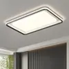 2026 Novo Modelo Cinza Prata Luz Principal para Sala de Estar, Luminária de Teto Elegante, Luz para Quarto, Pacote de Iluminação para Hall de Proteção aos Olhos
