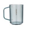 Vaso para cepillado de pareja OEM personalizado Vaso de plástico transparente Depósito para cepillo de dientes Vaso para enjuague bucal de inodoro Regalo