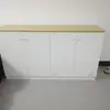 Venta Directa de Fábrica Zapatero, Protección Solar para Balcón, Fácil Ensamblaje, Armario de Almacenamiento Tipo Panel con Cerradura, Armario Lateral, Armario de Piso, Aparador de Comedor