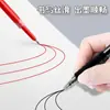Pressione o Refil de Tinta para Caneta Gel Estudante Universal Haste Transparente Cabeça 0.5mm Preto Vermelho Azul 10 Refis Embalados