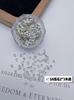 Mini Zircônia Fundo Plano Novo Popular Alta Qualidade 5A Zircônia Flash Exquisita Diamante DIY Joia de Unha Mista Atacado