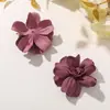Brincos de Flor de Camélia Retro Exagerados Super Fada Coreanos DIY Personalizados Grampo de Cabelo Faixa de Cabelo Acessórios de Joias