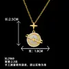 Collar para Mujer Transfronterizo Popular Collar de Perlas con Lazo Diseño de Nicho Versátil No se Desvanece Accesorios de Acero de Titanio de Gama Alta
