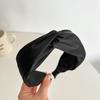 Diadema Ancha Torcida Cruzada Nueva de Dongdaemun de Corea del Sur Accesorios para el Cabello Sencilla Elegante Cabello Presionado Diadema de Moda Accesorios para la Cabeza