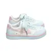 Tênis Warrior Wxy-N552Br Ursinho para Mulheres 2026 Primavera Novo Xadrez Sapatos Brancos Sapatos Casuais para Estudantes (Magia)