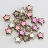 Nuevo colgante de estrella mágica de cinco puntas con agujero de 8 mm, cuentas de vidrio de cristal, accesorios para joyería de cuentas hechas a mano DIY, venta al por mayor