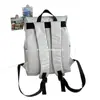 Mochila de Cuero RPET para Exteriores, Bolso de Viaje de Cuero RPET, Mochila Deportiva Transfronteriza, Fábrica de Personalización