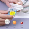 YAMADA YAMADA medicina japonesa química pastilla para tomar caja de pastillas para tomar adecuada para lámina de papel de aluminio apertura de medicina