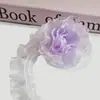 2,5cm/4,0cm Renda Plissada Transparente Colorida de Chiffon com Borda Simples para Roupas DIY Fita para Bainha de Saia Feita à Mão