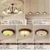 Lustre para Sala de Estar Estilo Pastoral Americano, Estilo Meio do Século, Luminária Principal para Hall Retrô, Lírio-do-vale Romântico Francês, Luminárias para Sala de Jantar e Quarto