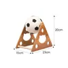 Tabla Rascadora para Gatos, Estructura para Trepar Gatos, Bola Rascadora de Madera para Gatos, Juguete de Auto-Placer para Gatos, Cuerda de Sisal, Poste Rascador para Gatos, Fabricante Mayorista de Juguetes para Gatos