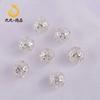 Acessórios de cabelo antigos material galvanizado cobre banhado a ouro 18K cor proteção oca flor bola redonda talão hortênsia acessórios diy acessórios de venda quente