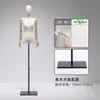 Maniquíes para Tienda de Ropa de Mujer, Accesorios, Hombro Plano, Hombro de Ángulo Recto, Busto Pequeño, Maniquí de Medio Cuerpo, Exhibidor para Ventana, Soporte de Exhibición, Cuerpo Completo