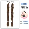 Tranças para Perucas de Mulheres, Rabos de Cavalo Duplos Doces e Descolados, Tranças de Menina Confiante, Cabelo Trançado Natural, Tranças Bagunçadas, Tranças Laterais Fofas, Mechas, Tranças Boxeadoras