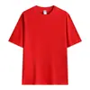 Camiseta de Cuello Redondo con Logo Impreso, Camisa Publicitaria de Algodón Puro, Uniforme Escolar, Uniforme de Trabajo de Manga Corta para Grupo