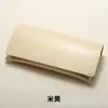 26 Estuches Magnéticos para Gafas Largos Estilo Cartera en Beige Elegante, Bolsas de Almacenamiento Anti-Presión para Gafas de Sol Simples y de Alta Calidad, Personalizables con Impresión