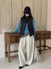 Chaleco de mujer, nuevo estilo 2026, chaleco ligero de algodón acolchado, prenda exterior sin mangas cálida de estilo coreano para otoño e invierno