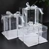 Caja de pastel para influencers empaque 4 pulgadas 6 pulgadas 8 pulgadas 10 pulgadas 12 pulgadas/una capa doble capa tres capas alta portátil caja de regalo de flores