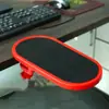 Descanso de Mão para Computador Apoio de Braço Suporte para Mouse Teclado Arrastar Prateleira de Rack de Descanso de Mão para Computador Pulseira Mouse Pad Rotação de 180 Graus