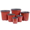 Maceta de Dos Colores Maceta para Plántulas Maceta para Plantas Suculentas Maceta Nutritiva Grande Maceta para Plántulas Maceta de Plástico Desechable Engrosada Maceta Simple para Flores
