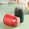 Dispensador de palillos de botón, diseño de apertura automática, portapalillos creativo estilo nórdico, portátil y adecuado para uso doméstico