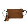 Bolso de Gamuza para Mujer 2026 Nueva Moda Mate de Gama Alta Bolso de Hombro Único Cruzado para Viajes Bolso Dumpling Bolso Cuadrado Pequeño