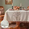 Mantelbordado estilo chino transfronterizo, antideslizante y resistente al desgaste, apto para todas las estaciones, exclusivamente para ventas transfronterizas, tela de lujo ligero de alta gama para mesas de café
