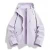Chaqueta Exterior Jack Chuan Yang Tres en Uno para Hombre y Mujer Xizang Cortavientos Moderna Impermeable Chaqueta de Montañismo