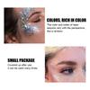 Eelhoe Gel para Ojos con Purpurina Corporal Ojos Brillantes Llamativos Maquillaje de Fiesta Brillo Piel Delicada Amigable para la Piel Decoración de Cuerpo Completo