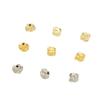 Bolsa de cobre 18K patrón de oro plateado cuentas 14k color fuerte duradero cordón de cuentas DIY bolsa para joyería de perlas cuentas espaciadoras para falda
