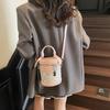 Estilo Étnico Brocado Zhuang Moda Casual Bolso Cubo Nuevo Verano 2025 Bolso de Mujer Simple Moderno Bolso Cruzado de un Solo Hombro