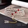 [classificação favorável acima de 99% com] contas de rosário 108 otimizadas 7A contas de cristal branco 108 pulseiras especiais