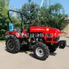 Luoyang Huaxuan 504 Lin Guowang Tractor Agrícola de Cuatro Ruedas, Tractor de Bajo Perfil de 50 Caballos de Fuerza para Huertos y Invernaderos