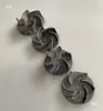 Paletas de Impulsor de Bomba de Aceite para Máquinas Herramienta, Paletas de Plástico de Bomba de Aceite de Bomba de Agua de Refrigeración, Impulsor de Aluminio, Motor de Bombeo de Aceite, Paletas de Plástico/Aluminio