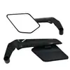 Accesorios Generales para Motocicleta Espejo Retrovisor de Ala Fija Modificado Coche de Calle Coche Deportivo Aleación de Aluminio Reflector Colorido Espejo de Reversa