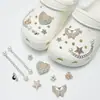 2026 Moda Nuevo Versátil Zueco de Oso con Cuentas Accesorios para Zapatos DIY Dijes Desmontables para Zapatos Hebillas de Zapatos de Alta Gama