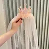 Diadema Corona de Princesa Mayor Corona de Cumpleaños Pasador con Lentejuelas y Diamantes Sombrero de Cumpleaños Infantil Pasador para Fiesta