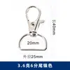 Ganchos Metálicos Personalizados para Perros, Accesorios de Ferretería, Pinzas de Boca de Pez de Aleación de Zinc, Pinzas de Langosta, Ganchos para Llaves, Ganchos para Bolsas al por Mayor