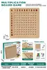 Tablero de Cálculo Matemático Transfronterizo, Juego de Mesa, Herramienta de Memorización de la Tabla de Multiplicar, Tarjetas, Materiales Didácticos de Matemáticas, Juguetes
