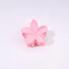 Pinza para el pelo de flor de macarrón para el lado de la cabeza, clip de tiburón para el pelo, tamaño pequeño esmerilado, transfronterizo de Amazon
