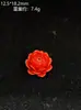 Accesorios de Arena Roja, Cuentas Hechas a Mano de Alta Calidad para DIY, Cuentas para Pulsera de Cinabrio Genuino, Accesorios Pequeños, Cuentas Sueltas al por Mayor