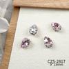 Internet Celebrante Novo Cristal Broca Coringa Super Flash Irregular Quadrado Gota de Água Forma Pilha Broca Nail Art Jóias ZS2810
