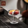 Copa de champán de boca ancha sencilla, copa para cóctel de martini, copa creativa para el hogar, copa para vino dulce