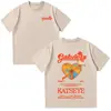 Camiseta Katseye Gabriela Camiseta de Calidad Verano Katseye Moda Y2K Manga Corta Cuello Redondo para Mujer