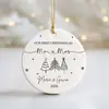 Decoração de Pingente Cerâmico de Natal da Amazon Impressão Personalizada de Alta Definição Design em Branco Etiqueta de Decoração Presente