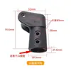 Cama plegable de fábrica Cama de camping Cama de siesta Accesorios para cama Silla taburete Código de siete caracteres 22 Redondo 25 Redondo Tubo Plástico Accesorios de reparación
