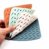 Tapete de isolamento térmico de silicone Cozinha comercial doméstica Anti-escaldamento Antiderrapante Panela Coaster Chinês e ocidental Food Cup Bowl Mat Resistente a altas temperaturas