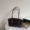 Bolsa Grande da Moda para o Dia a Dia para Mulheres 2025 Outono Nova Casual Simples Bolsa Tote Versátil de Ombro/Axila