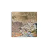 "Estética de la Dinastía Song" Pintura Decorativa de Sala de Estar Estilo Francés Vintage, Arte de Pared Personalizado para Casas de Huéspedes y Hoteles, Pintura de Pared para Estudio Estilo Chino